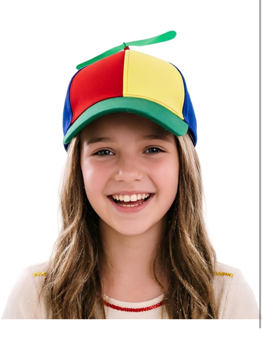Multicolor Kids Propeller Hat